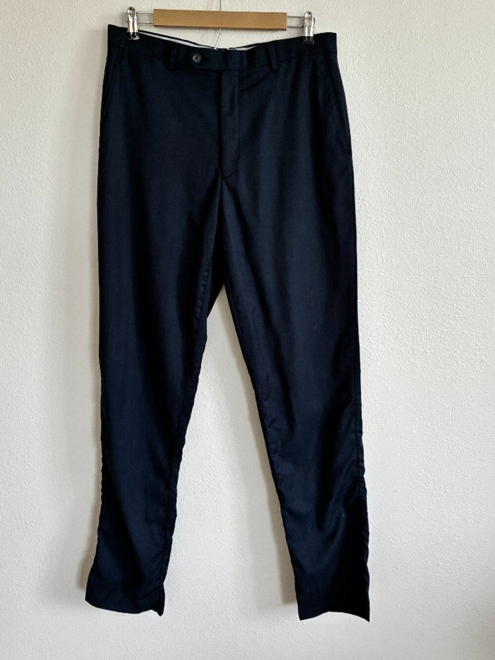 Hart Schaffner Marx Pants 100% Wool Slim Straight Leg